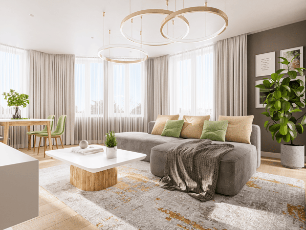 Wohnung zum Kauf - Neubau provisionsfrei 794.990 € 4,5 Zimmer 116,4 m² 6. Geschoss Czermaks Garten Zentrum-Ost Mitte 04103