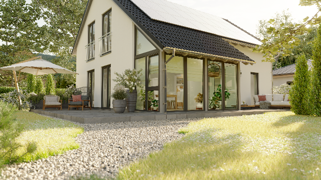 Immobilie in Reinhardshagen - INKLUSIVE Wintergarten & Carport: Energiesparend, bezahlbar & gemütlich. Massivhaus in Reinhardsh... - Bild 2