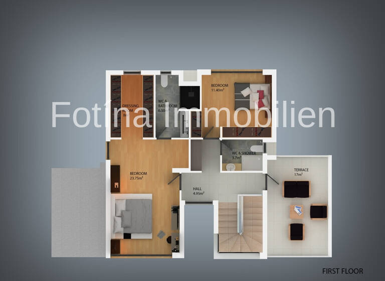 Villa zum Kauf - Erstbezug provisionsfrei 580.000 € 4,5 Zimmer 220 m² 550 m² Grundstück frei ab sofort Karsiyaka, Girne