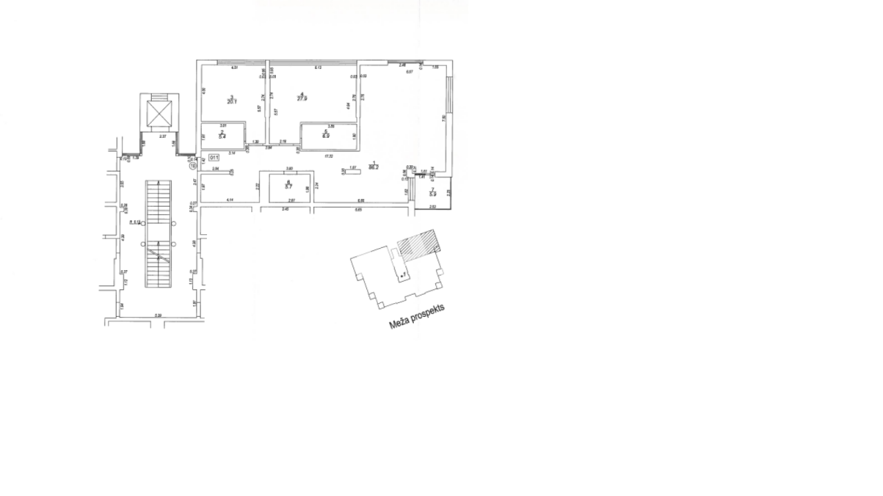 Studio zum Kauf 445.000 € 3 Zimmer 152 m²<br/>Wohnfläche 2.<br/>Geschoss Meza prospekts 19 Jurmala 2010