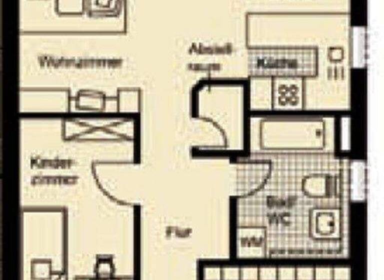 Wohnung zur Miete 700 € 3 Zimmer 65,7 m² 3. Geschoss frei ab 01.05.2026 Francisco-de-Goya-Straße 7 Künzelsau 74653