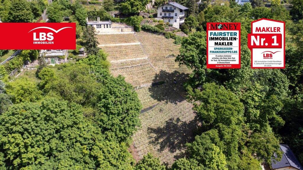 Exklusiver Weinberg mit Sandsteinhaus und unverbaubarem Elbblick