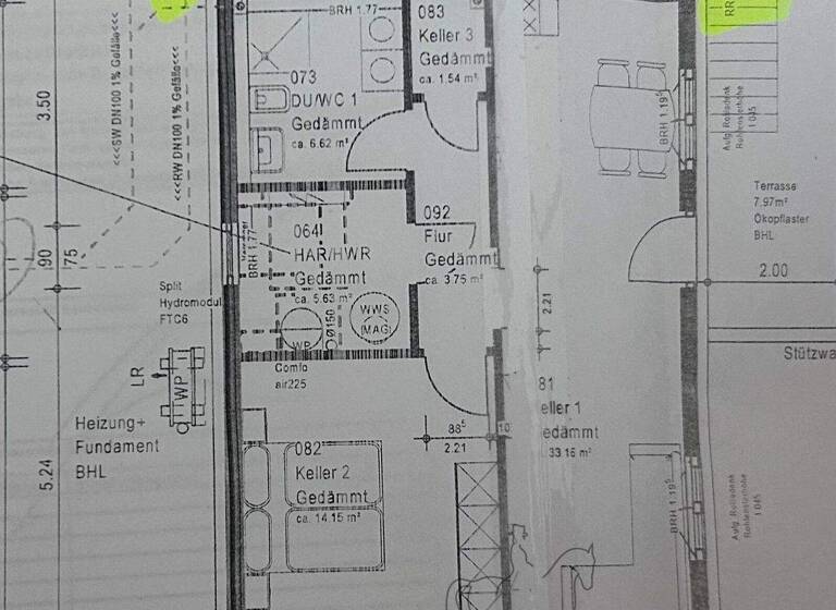 Wohnung zur Miete - Erstbezug 870 € 2 Zimmer 60 m² frei ab 01.04.2026 Pilgerzell Künzell-Pilgerzell 36093