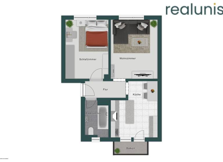 Wohnung zum Kauf 149.000 € 2 Zimmer 54 m² 2. Geschoss Wohlgelegen Mannheim 68167