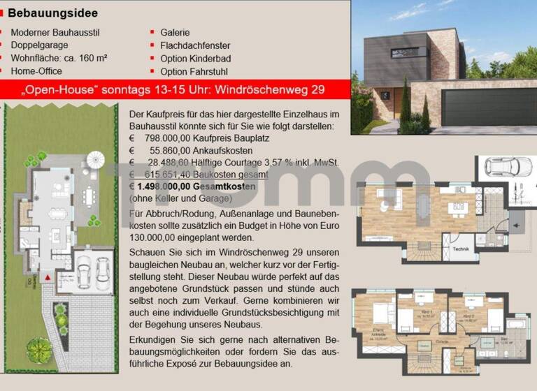 Grundstück zum Kauf 798.000 € 1.038 m² Grundstück Hummelsbüttel Hamburg / Hummelsbüttel 22339