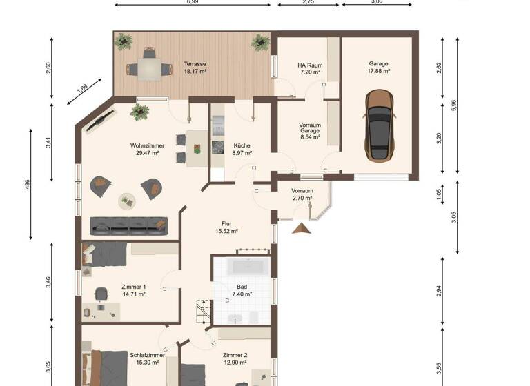 Einfamilienhaus zum Kauf 5 Zimmer 116,9 m² 516 m² Grundstück Nedlitz 39291