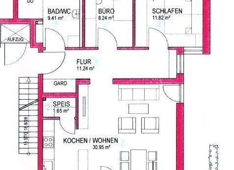 Wohnung zum Kauf 295.000 € 3 Zimmer 78,5 m² 1. Geschoss frei ab sofort Dornhan 72175