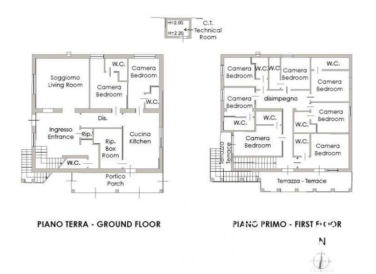 Bauernhaus zum Kauf 695.000 € 18 Zimmer 302 m² 2.000 m² Grundstück Orbetello 58015