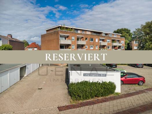 Wohnung zum Kauf 79.000 € 2 Zimmer 56,4 m² 2. Geschoss Heppens Wilhelmshaven 26384