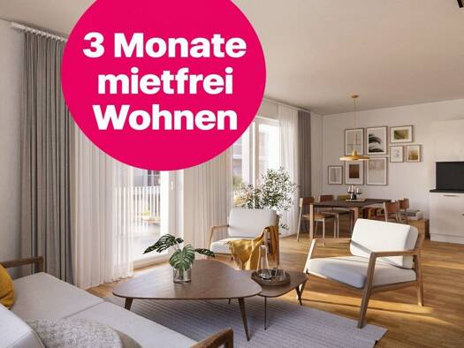 Wohnung zur Miete - Erstbezug 1.450 € 3 Zimmer 74,2 m² EG Ortsstraße Vösendorf 2331