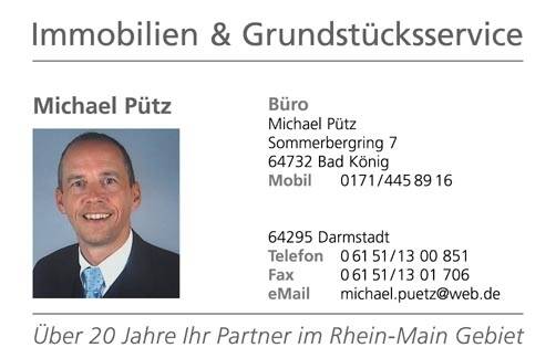 Michael Pütz-Immobilien u. Grundstückservice