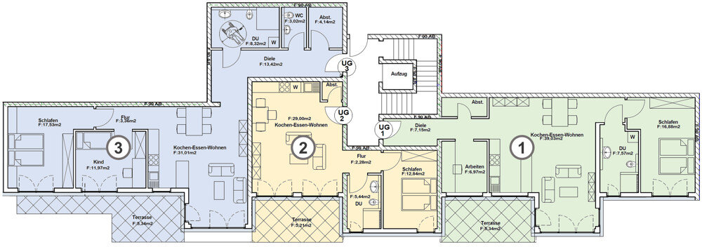 Wohnung zum Kauf 233.810 € 2,5 Zimmer 85,5 m²<br/>Wohnfläche Johannesweg 9 Nastätten 56355