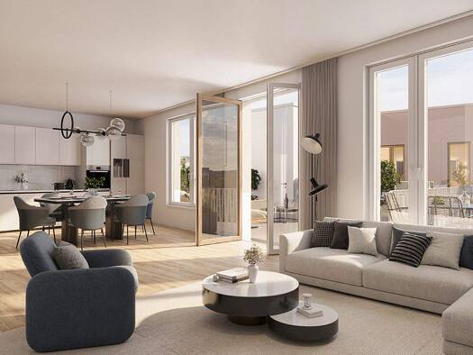 Penthouse zum Kauf - Neubau provisionsfrei 599.900 € 3 Zimmer 96,9 m² Am Sportfeld 1 Bad Vilbel 61118