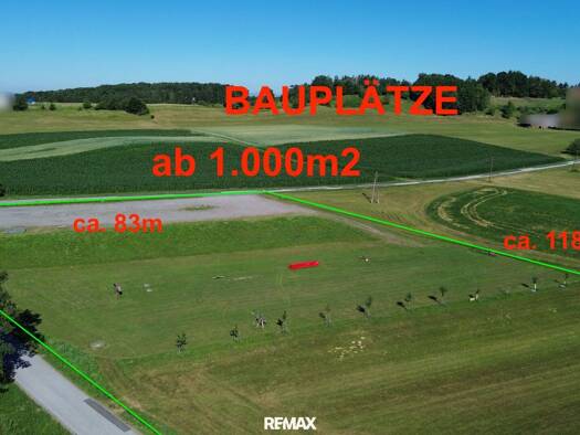 Grundstück zum Kauf 378.650 € 9.709 m² Grundstück Marbachstraße 29 Rudersdorf 7571