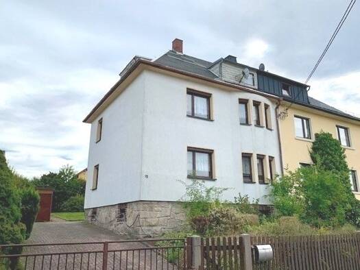 Doppelhaushälfte zum Kauf 80.000 € 5 Zimmer 100 m² 610 m² Grundstück frei ab sofort Netzschkau Netzschkau 08491