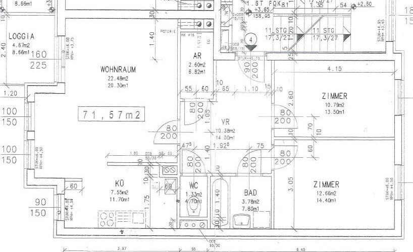 Wohnung zur Miete 971 € 3 Zimmer 76,2 m²<br/>Wohnfläche Groß-Enzersdorf 2301