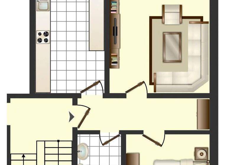Wohnung zum Kauf 135.000 € 2 Zimmer 70,3 m² Rumeln-Kaldenhausen Duisburg / Rumeln-Kaldenhausen 47239