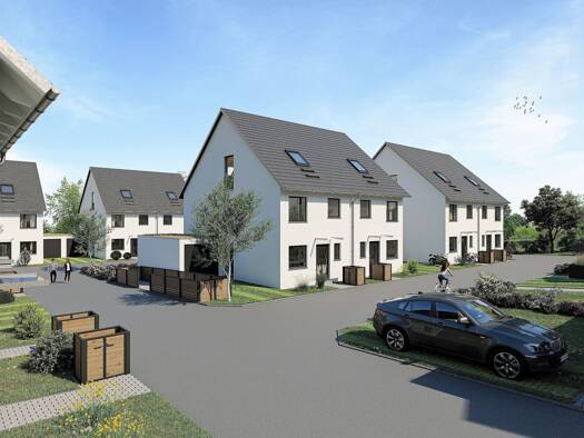 Doppelhaushälfte zum Kauf - Neubau provisionsfrei als Kapitalanlage geeignet 487.000 € 4 Zimmer 125,4 m² 215,9 m² Grundstück Neibsheim Bretten 75015