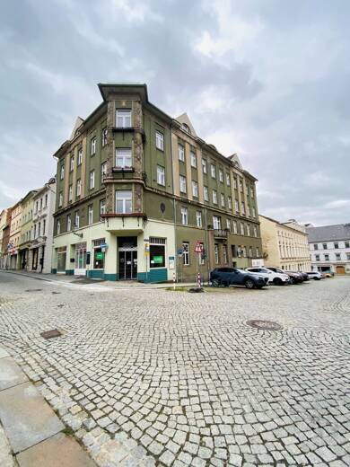 Wohnung zur Miete 529 € 6 Zimmer 126 m² 1. Geschoss frei ab sofort Reichenberger Straße 16 Zittau Zittau 02763