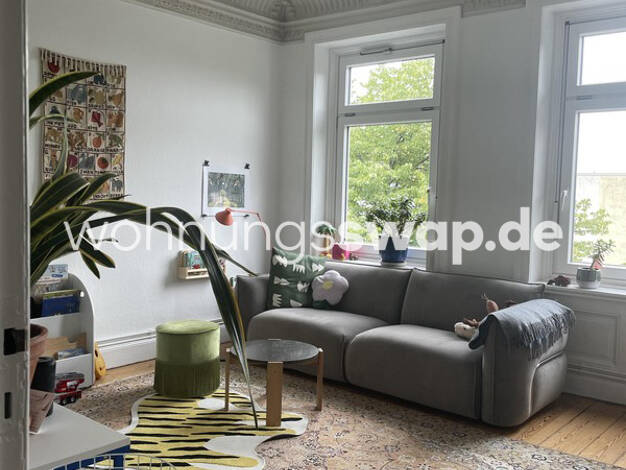 Studio zur Miete Tauschwohnung 1.200 € 4 Zimmer 84 m² 3. Geschoss Rotherbaum Hamburg 20146