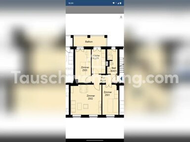 Wohnung zur Miete Tauschwohnung 532 € 3 Zimmer 64 m² Südliche Innenstadt Potsdam 14473