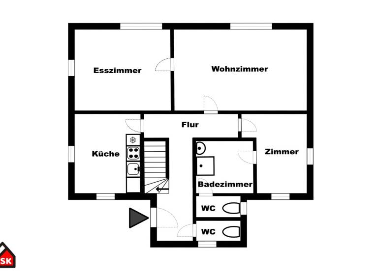 Einfamilienhaus zum Kauf 127.000 € 6 Zimmer 139 m² 975 m² Grundstück Schlüchtern 36381