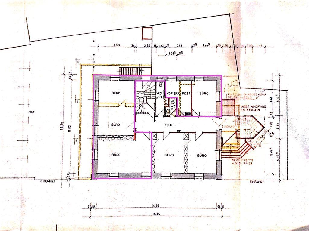 Bürofläche zur Miete 1.200 € 3 Zimmer 125 m²<br/>Bürofläche Griesheim Offenburg 77652