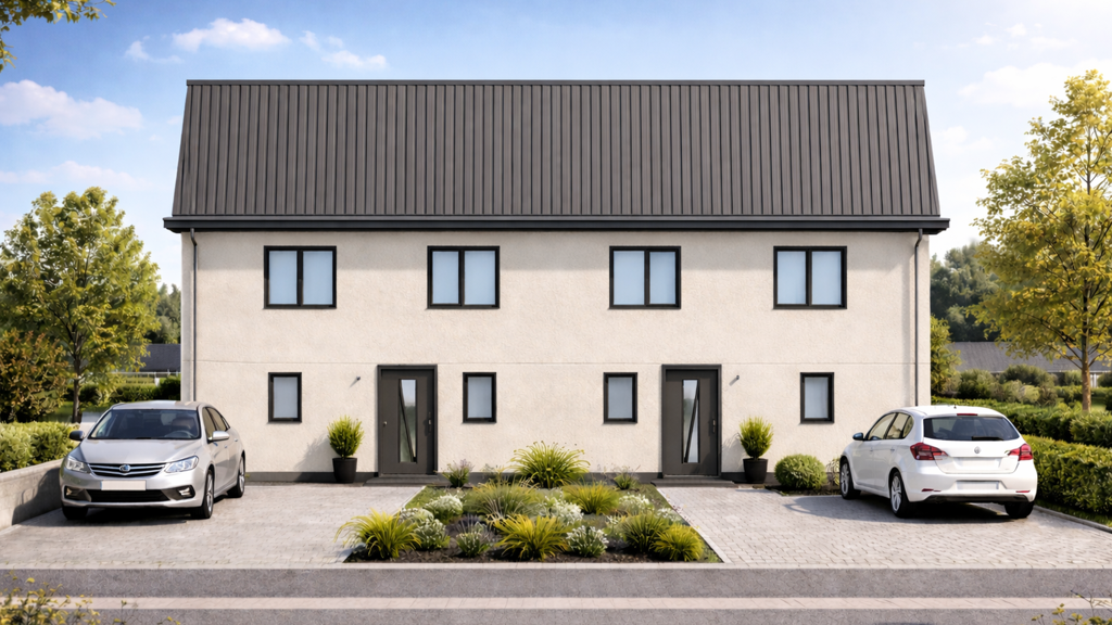 Doppelhaushälfte zum Kauf - Erstbezug provisionsfrei 395.000 € 4 Zimmer 107 m² 365 m² Grundstück Pirna 01796