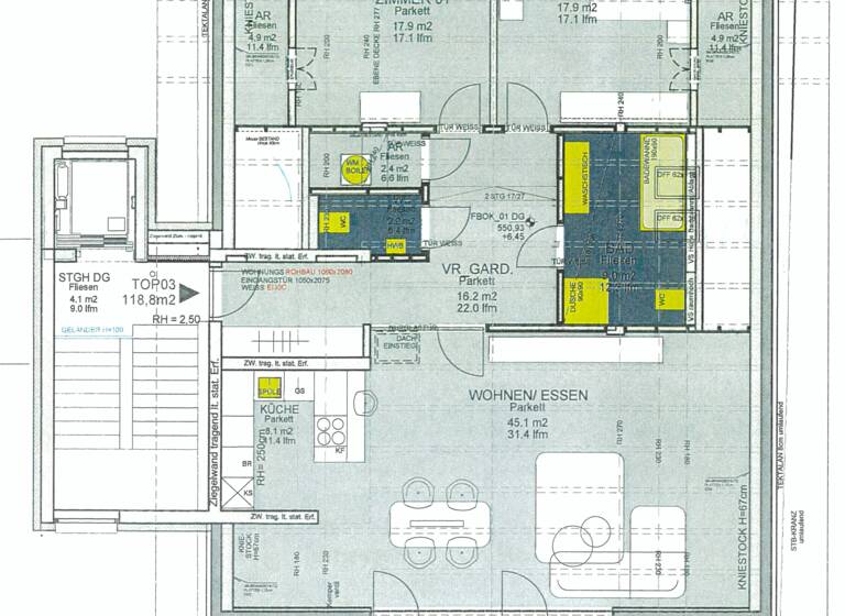Penthouse zur Miete 1.688 € 3 Zimmer 118,6 m² Treffen am Ossiacher See 9521