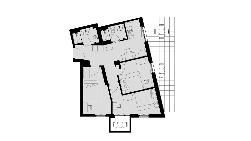 Wohnung zur Miete Wohnen auf Zeit 570 € 3 Zimmer 12 m²<br/>Wohnfläche 09.01.2025<br/>Verfügbarkeit Berliner Straße 22 Zentrum - Nord Leipzig 4105