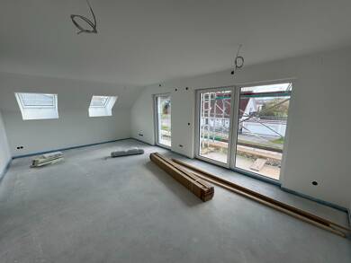 Wohnung zur Miete - Neubau 700 € 2 Zimmer 59,8 m² Dachgeschoss, 2. Geschoss frei ab 01.08.2025 Bissingen Bissingen 86657