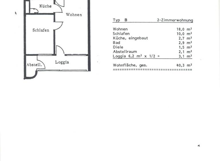Wohnung zum Kauf 75.000 € 2 Zimmer 40 m² 17. Geschoss An der Fuhr 5 Meschenich Köln 50997