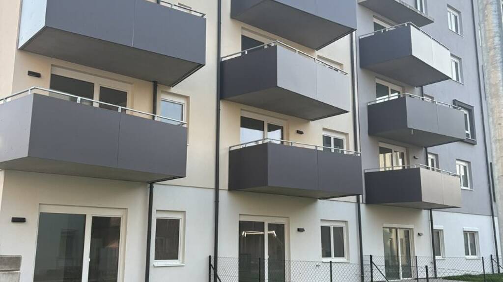 Wohnung zur Miete - Erstbezug 1.190 € 4 Zimmer 88,7 m² 1. Geschoss Stadionstraße Wiener Neustadt 2700