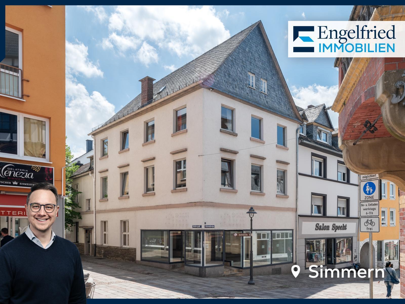 Mehrfamilienhaus zum Kauf 425.000 € 16 Zimmer 378,6 m²<br/>Wohnfläche 453 m²<br/>Grundstück Schlossstraße 1 Simmern 55469