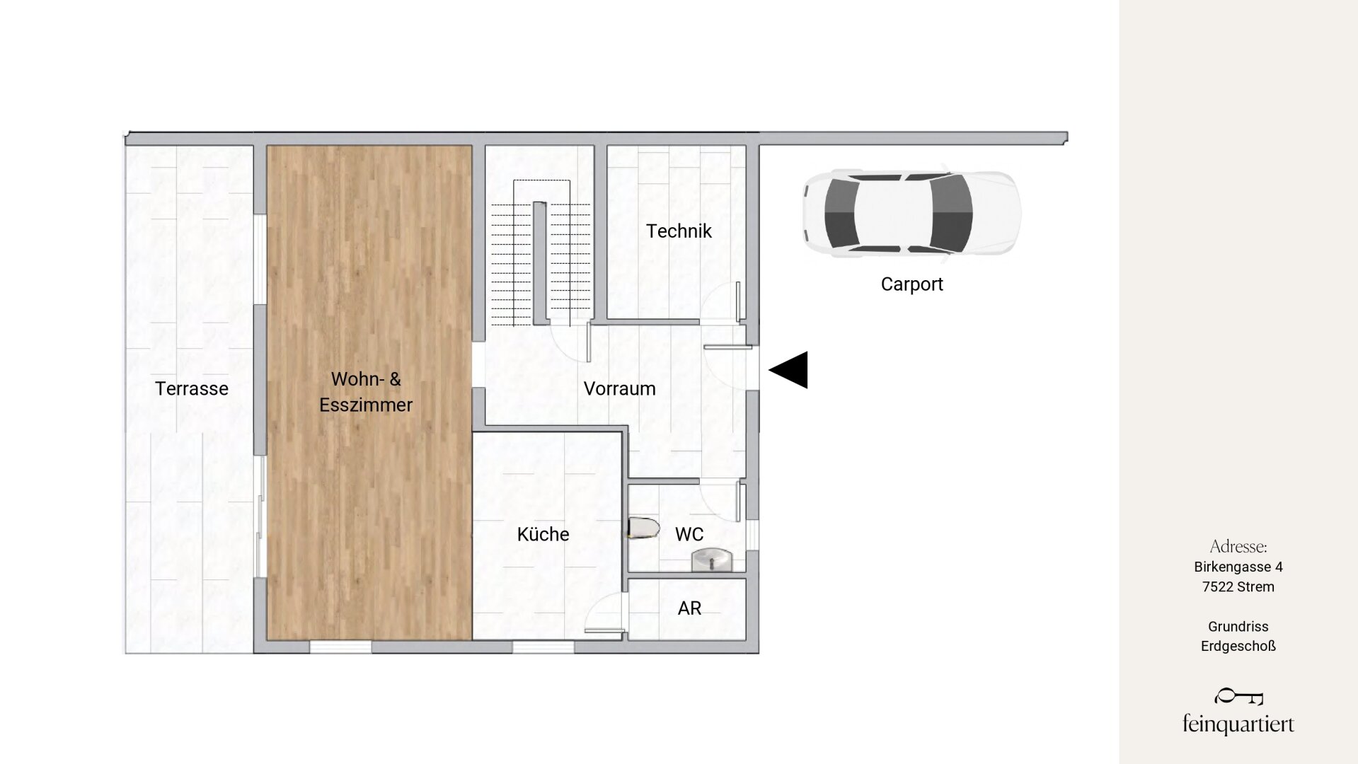 Doppelhaushälfte zum Kauf 398.000 € 4 Zimmer 160 m²<br/>Wohnfläche 601 m²<br/>Grundstück Strem 7522