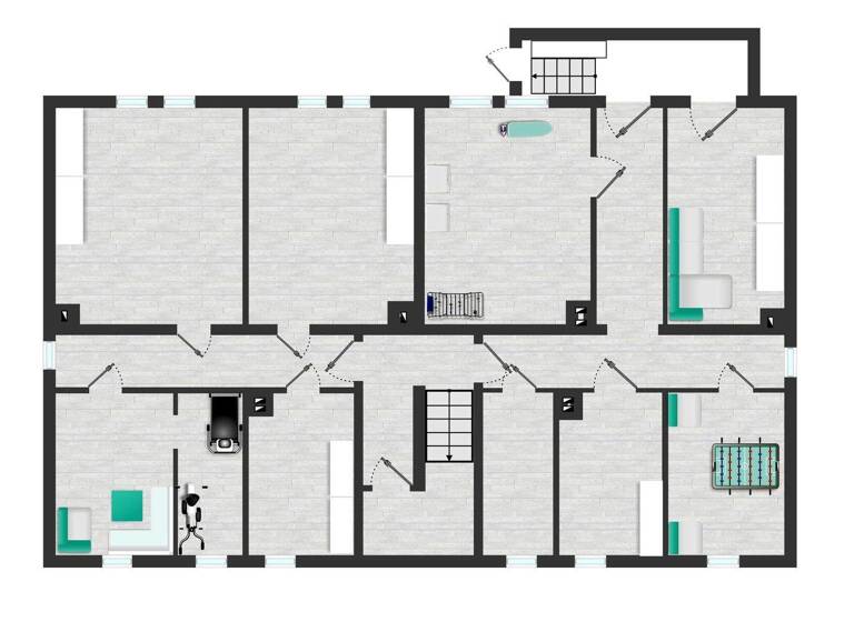 Mehrfamilienhaus zum Kauf 429.000 € 23 Zimmer 456,1 m² 2.333 m² Grundstück Hohenroda Schönwölkau 04509