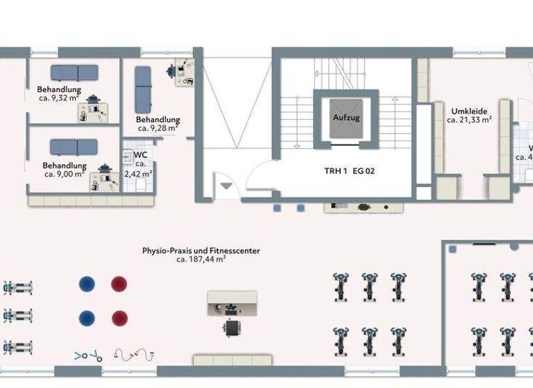 Praxisfläche zum Kauf 1.290.000 € 380,3 m² Bürofläche Trostberg 83308