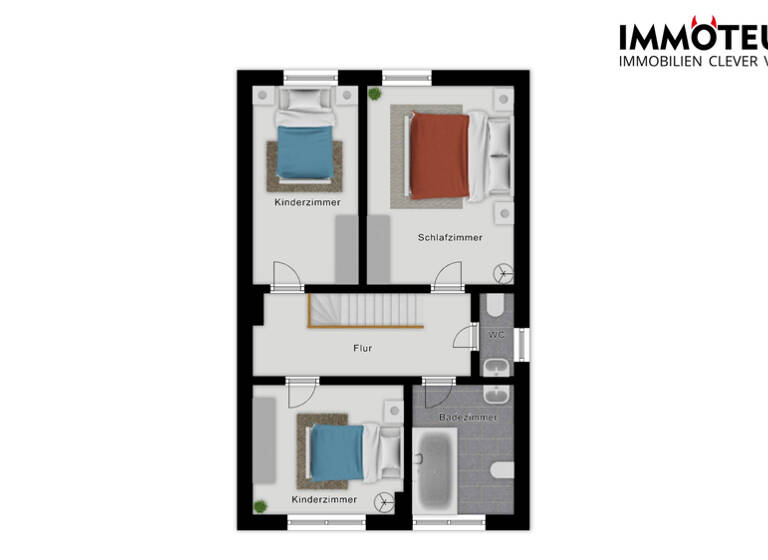 Doppelhaushälfte zum Kauf 189.900 € 4 Zimmer 106 m² 444 m² Grundstück Rabenstein Chemnitz 09117