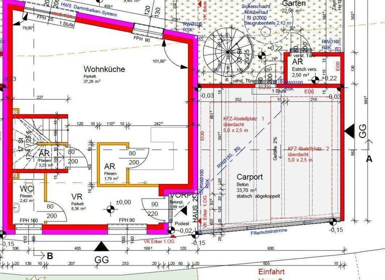 Haus zur Miete - Erstbezug 2.545 € 4 Zimmer 114,9 m² Kaltenleutgeben 2391