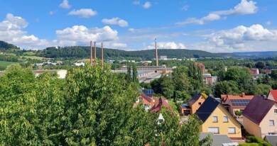 Wohnung zur Miete 395 € 2 Zimmer 46,4 m² 3. Geschoss frei ab sofort Kahla 07768