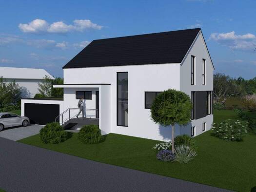 Einfamilienhaus zum Kauf - Erstbezug provisionsfrei 1.030.000 € 5,5 Zimmer 151,5 m² 605 m² Grundstück Akazienweg 15 Dußlingen 72144