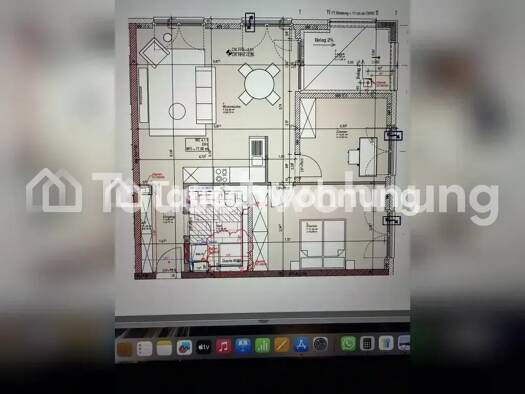 Wohnung zur Miete Tauschwohnung 1.100 € 3 Zimmer 77 m² 2. Geschoss Hartenberg/Münchfeld Mainz 55122