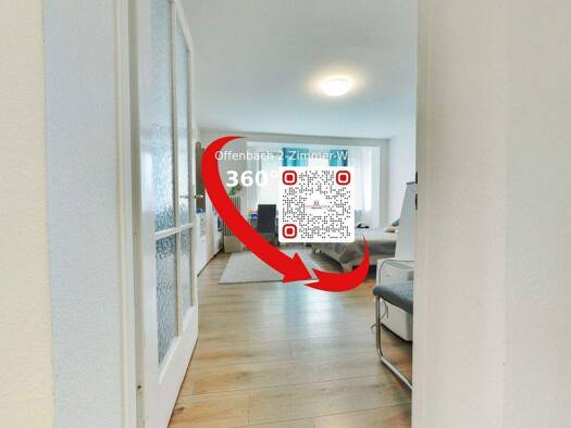 Wohnung zum Kauf 185.000 € 2 Zimmer 57 m² 4. Geschoss Offenbach am Main 63071