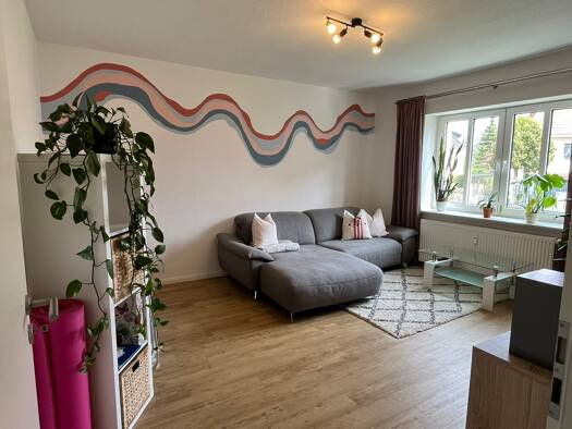 Wohnung zur Miete 385 € 2 Zimmer 47,6 m² frei ab 01.05.2026 Leipziger Straße 36 Böhlen 04564