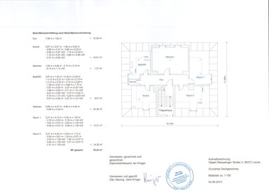 Wohnung zur Miete 435 € 3 Zimmer 83 m² 2. Geschoss Leuna Leuna 06237