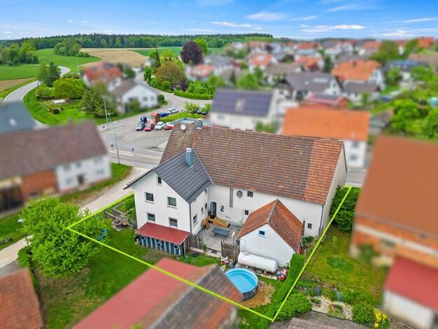 Mehrfamilienhaus zum Kauf 395.000 € 7 Zimmer 211 m² 646 m² Grundstück Schönebürg Schwendi 88477