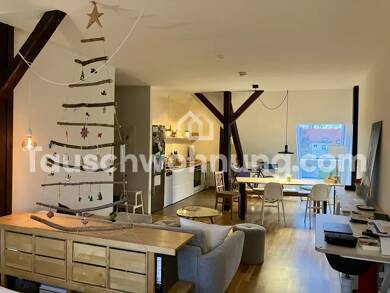 Wohnung zur Miete Tauschwohnung 800 € 2,5 Zimmer 80 m² Dachgeschoss, 4. Geschoss Engelsdorf Leipzig 04319