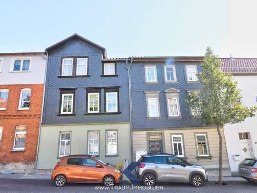 Wohnung zur Miete 300 € 2 Zimmer 45 m² 1. Geschoss Grünstraße 38 Mühlhausen Mühlhausen/Thüringen 99974