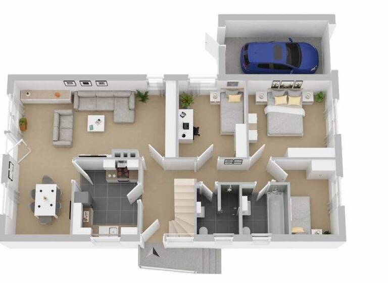 Bungalow zum Kauf provisionsfrei 428.000 € 4 Zimmer 109 m² 601 m² Grundstück Bissendorf Wedemark 30900