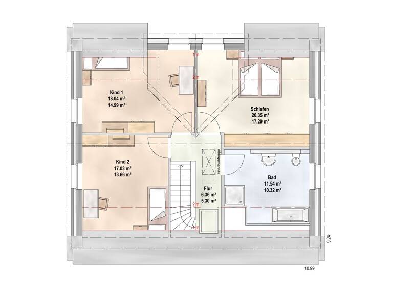 Haus zum Kauf provisionsfrei 594.000 € 5 Zimmer 154 m² 1.120 m² Grundstück Hauptstraße Wittorf 21357